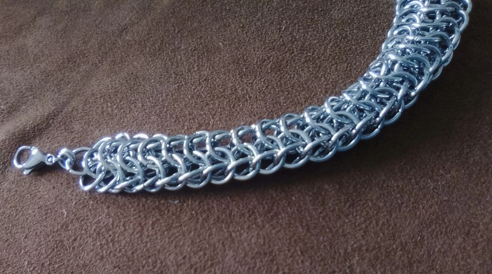 Unisex Persian chainmail bracelet "dragon tail" – photo 5